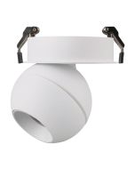 MOON 6/9W 240V TRIO RECESSED CEILING LIGHT SPOT WHITE 22809