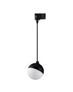 MOON 6/9W TRIO 3 CIRCUIT 1.5M OPAL TRACK PENDANT BLACK 22790