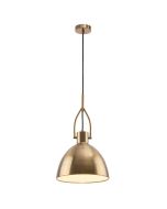 MERCATOR Terrence Metal Stirrup Pendant - Brass MPLS502BRS