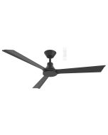 Riviera DC 1320mm 3 ABS Blade WIFI & Remote Control Ceiling Fan In Matt Black