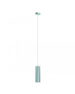 Single Modern Energy Efficient Tube Pendant Silver/Grey 2.3W MS1053-BA Superlux