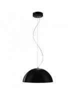 Small Retro Modern Shade Pendant Black, White 75W MS400-BLWH Superlux