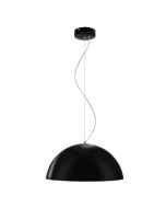 Medium Retro Modern Shade Pendant Black/White 75W MS500-BLWH Superlux