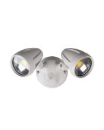 Muro 30 Watt Twin Head LED Spotlight White / Tri Colour - 25061	