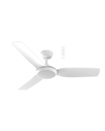 Viper DC 48" Smart WIFI Ceiling Fan with Dimmable CCT LED Light Matt Black MVDC1233W