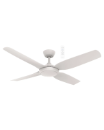 Viper DC 48" Smart WIFI Ceiling Fan with Dimmable CCT LED Light Matt White MVDC1243W