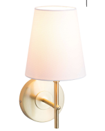 WILSHIRE WALL LIGHT BRUSHED BRASS MWL009BRS