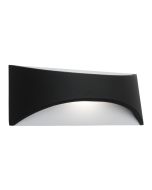 Mercator Lighting Wells 6W LED Indoor/Outdoor Wall Light 3000K. IP65. Black MX9506BLK