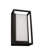 Mercator Cayman  Exterior Wall Light  Black -MXD6512BLK