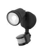 OTTO 1x12W Flood Light With Sensor Black MXD6711BLK/SEN