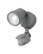 OTTO 1x12W Flood Light With Sensor Silver MXD6711SIL/SEN