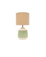 Natalia Off White 40W B22 Table Lamp - A57811