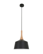 NORDIC Series 240V E27 Pendant Lights Black NORDIC4 Cla Lighting