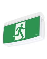 ONE-BOX 2W EXIT SIGN W/ 1W EMERGENCY DOWNLIGHT-WHITE - 19876/05