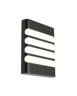 Odessa Grill Exterior Wall Light Black - ODES1EGBLK