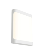 Odessa Plain Exterior Wall Light White - ODES1EPWHT