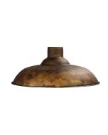 Slater 38cm Rust-finish Industrial Vintage Shade OL2298/38RU