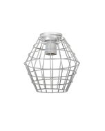 Maci Wire Retro Industrial DIY Shade Available in White 