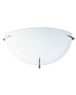 CLAW 30cm WALL LIGHT OPAL AND CHROME- OL44331CH