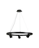 PANO 3 LIGHT PENDANT SPOT BLACK - OL56093BK