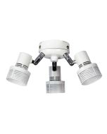 ZIP FAN 3 LIGHT WHITE FAN LIGHT KIT - OL58578/3WH