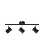 BARIL 3 LIGHT GU10 SPOT MATT BLACK - OL58611/3BK