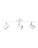 YARRA WHITE 3 LIGHT LED READY SPOTLIGHT - OL58811/3WH