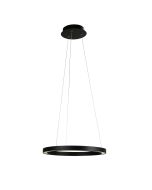 NEBULA 40CM LED RING PENDANT BLACK - OL60914/40BK