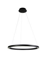 NEBULA 60CM LED RING PENDANT BLACK - OL60914/60BK