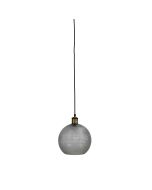 RAFFY.25 SINGLE PENDANT CLEAR / BK+AB SUSPENSION - OL62275/25AB