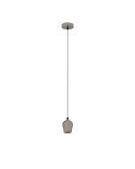 CHUNK CONCRETE SINGLE PENDANT E27 - OL64721