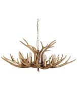 HYORT 8 LIGHT PENDANT KD NATURAL FINISH E14 OL65272/8