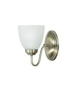 ROCHESTER WALL LIGHT ANT BRASS / FROST OL65321/1AB