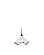 IDAHO Urban Retro Industrial Caged Pendant - OL65441WH