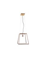 JAMES Copper Geometric Pendant - OL67751CO