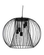 MALO.60 5 LIGHT WIRE PENDANT BLACK - OL68752/5BK