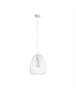 PERA.27 SINGLE PENDANT WHITE OL68778/27WH