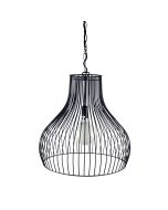 GABBY WIRE SINGLE PENDANT BLACK - OL68852BK