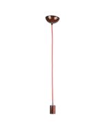 POP SINGLE PENDANT SUSPENSION RED - OL69281RD