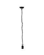 ALBANY CHAIN & CLOTH SUSPENSION MATT BLACK - OL69322BK