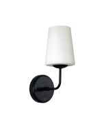 KINBURY WALL LIGHT SATIN BRASS WITH OPAL MATT GLASS OL69473BK