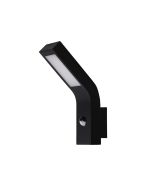 VANGUARD LED SENSOR WALL LIGHT BLACK OL7194BK