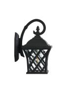 FAIRVIEW Black Outdoor Coach Wall Light - OL7351BK