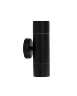 ZETA UP/DOWN WALL WASHER BLACK IP44 GU10 - OL7775/2BK