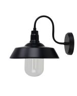 HUDSON BARN STYLE OUTDOOR LIGHT BLACK - OL7890BK