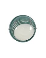 BUNKER ALUM LARGE ROUND LOUVRED GREEN + - OL7952GN