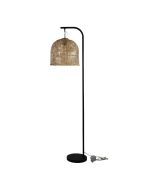 Lamp JESS F/L BLACK w/ BATUR SHADE OL81411