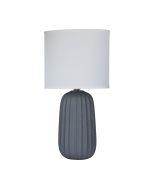 BENJY.25 COMPLETE TABLE LAMP GREY - OL90111GY