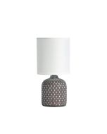 VERA COMPLETE TABLE LAMP TAUPE - OL90118TP