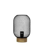 TILDA MESH TABLE LAMP BLACK - OL90130BK